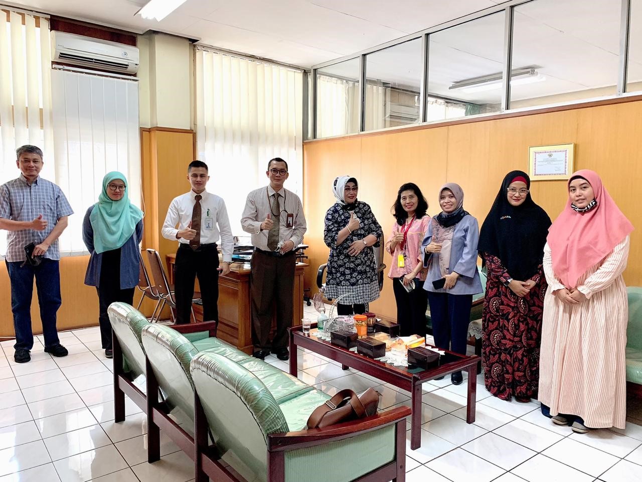FEB menerima kunjungan dari Branch Manager Bank Mandiri Syariah 